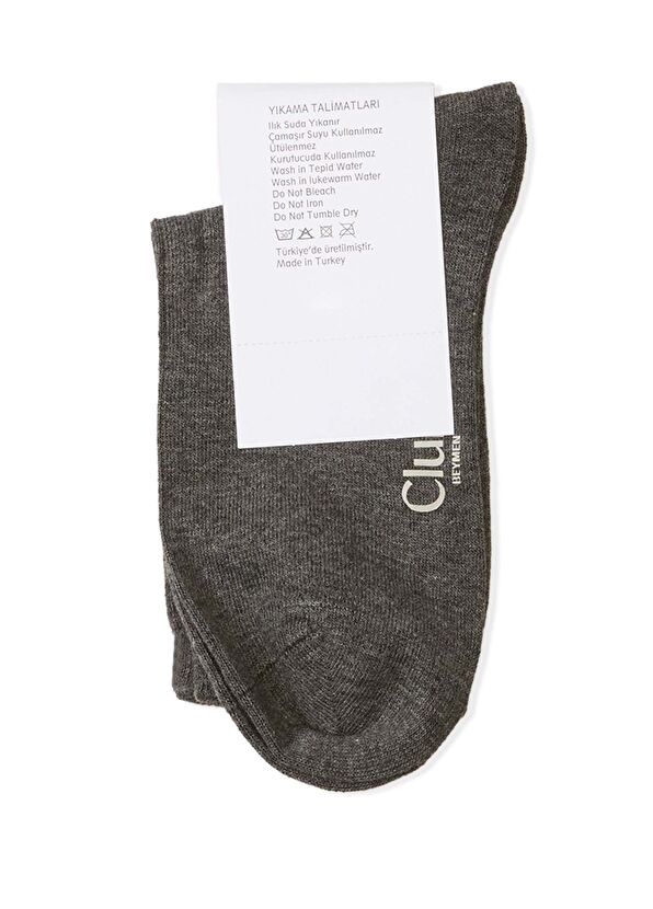 Beymen Club Antrasit Kadın Soket Çorap - 2