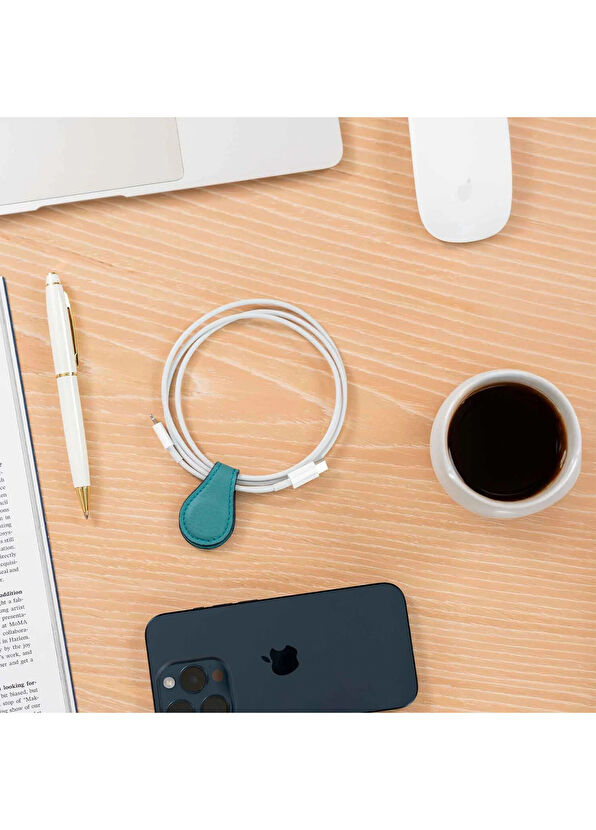 Pack'n Travel Turkuaz Minimal Kablo Tutucu - 3