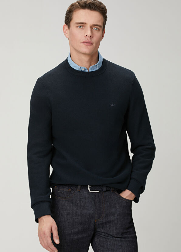 Beymen Club Lacivert Basic Kazak - 4