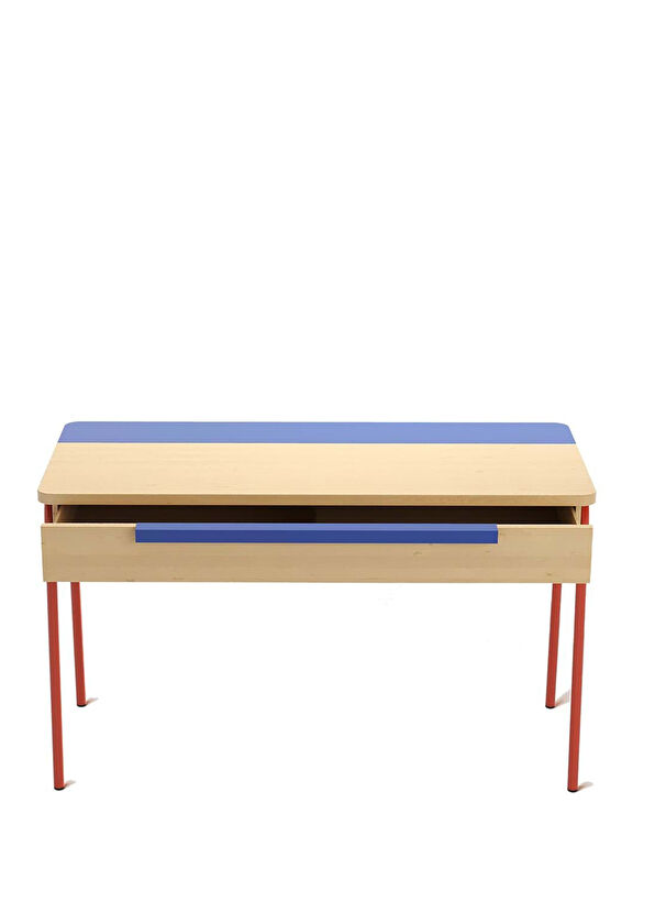 Shuri Kids Misa Ahşap Çok Renkli Çocuk Masası - 4