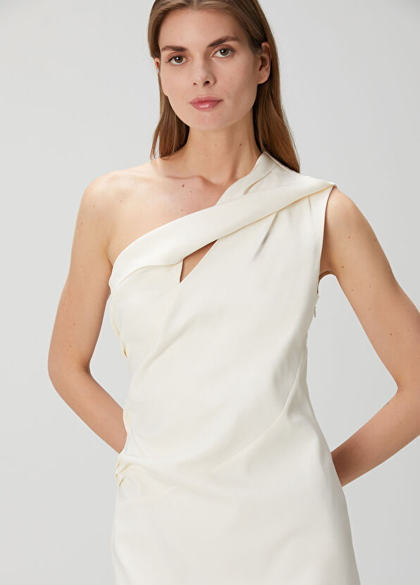 Academia Beyaz Mini Elbise - 2