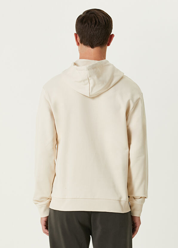 Beymen Club Beige Hooded Sweatshirt - 3