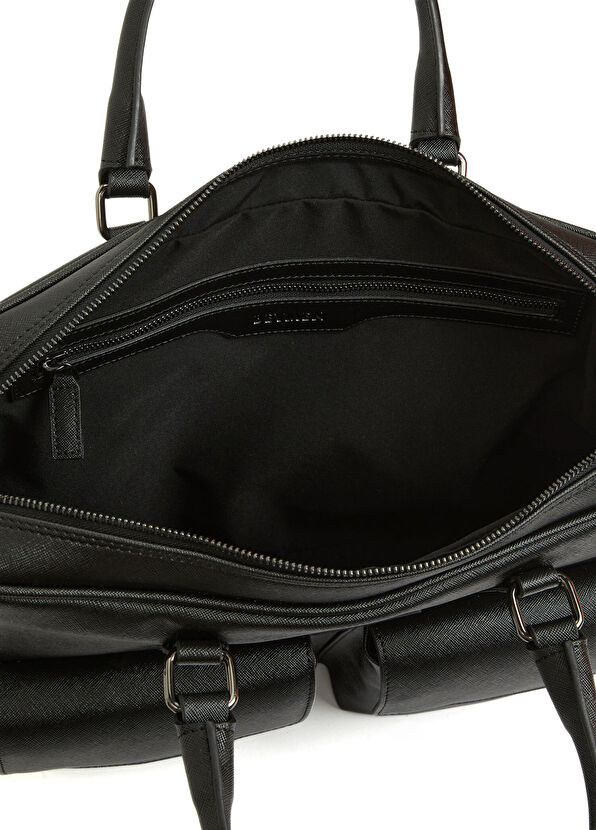 Siyah Erkek Laptop Çantası - Görsel 6