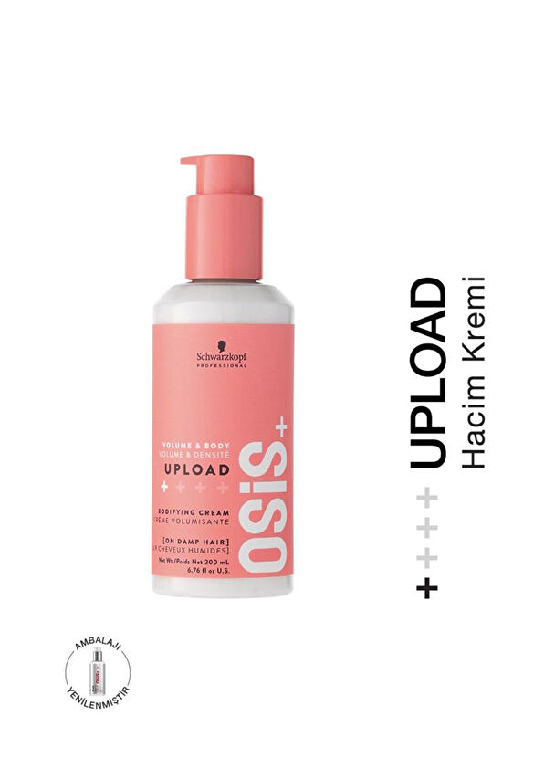 Osis Upload Frizz and Heat Protection Volume Cream 200 ml - 2