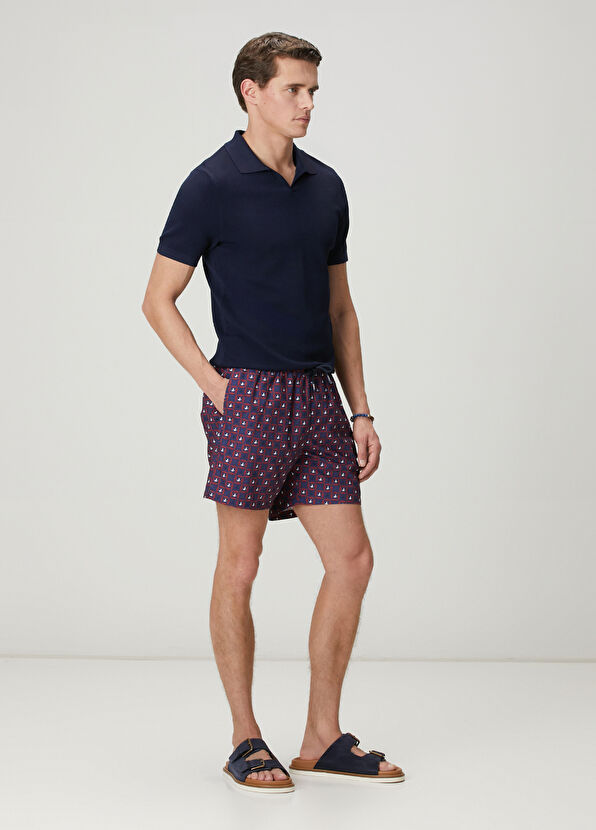 Beymen Club Navy Blue Short Sleeve Sweater - 3