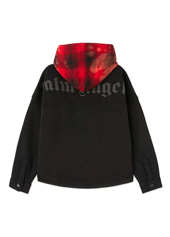 Palm Angels Siyah Erkek Çocuk Dış Gömlek - 2