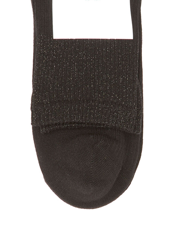Beymen Club Black Glittery Women's Socks - 2