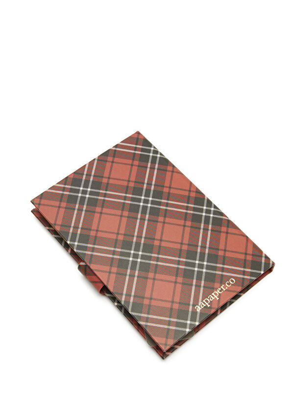 AA Paper&Co Red Plaid Notebook - 4