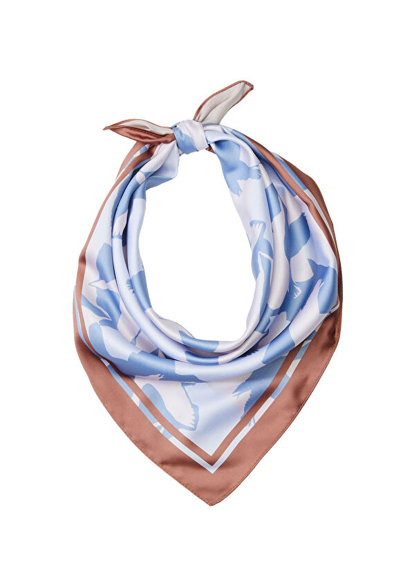 Beymen Club Çok Renkli Kadın Saten Fular - 1