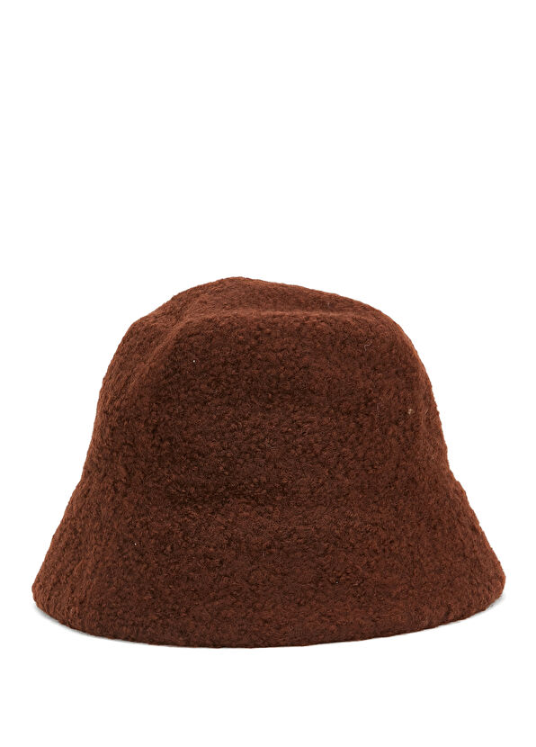 Beymen Club Brown Cross Women's Wool Hat - 3