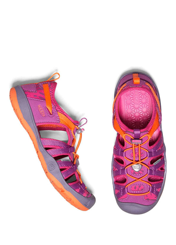 Keen Moxie Purple Wine Nasturtium Unisex Kids Sandals - 4