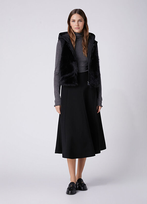 Beymen Club Black Hooded Vest - 3