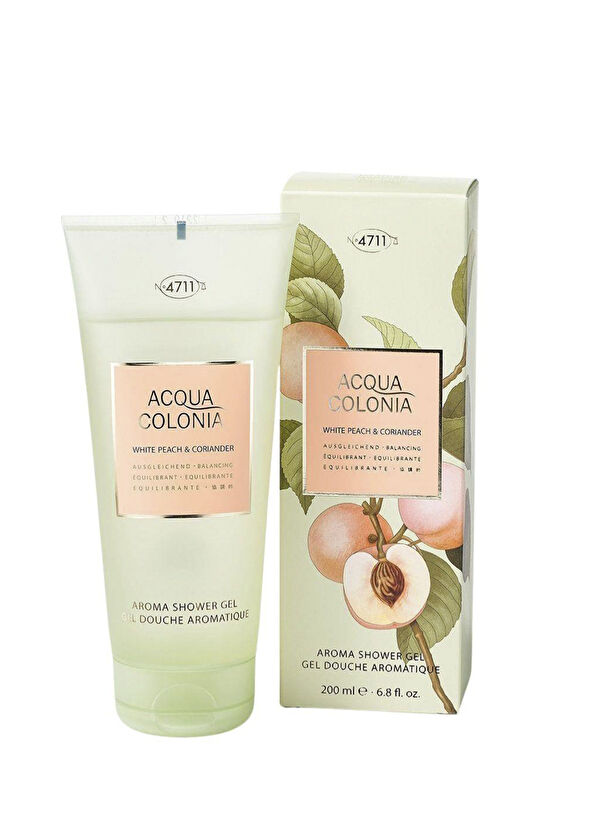 No:4711 Acqua Colonia White Peach & Coriander Shower Gel Shower Gel 200 ml - 2