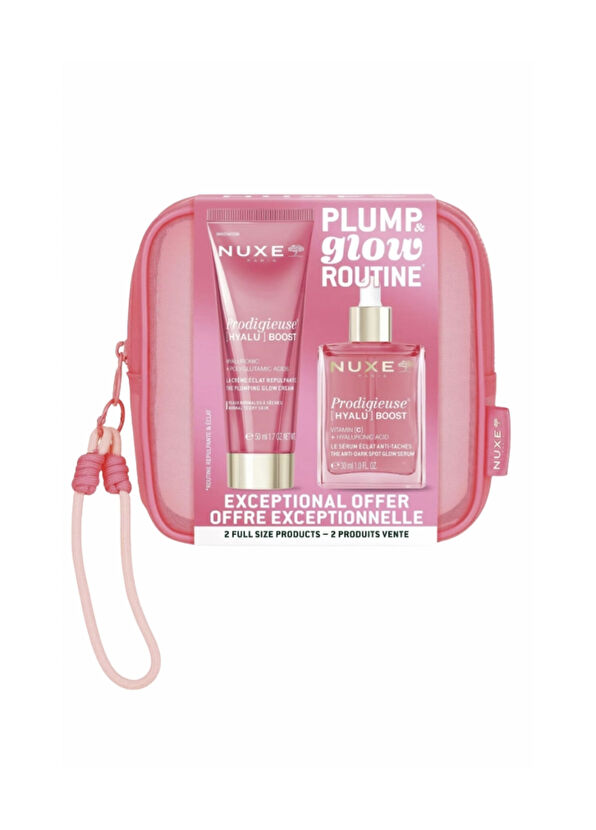 Nuxe Full & Bright Miraculous Hyalu-Boost Cream 50 ml+ Radiance Serum 30 ml - 2