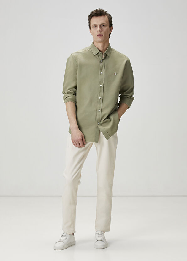 Beymen Club Comfort Fit Yeşil Gömlek - 2