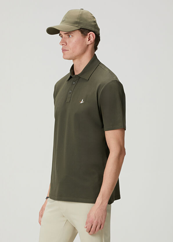 Beymen Club Comfort Fit Haki Polo Yaka T-shirt - 4