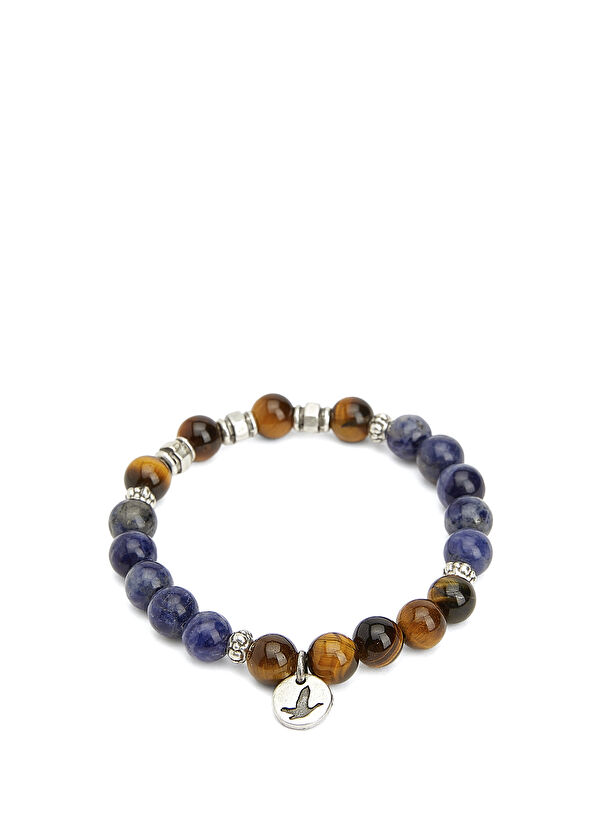 Beymen Club Kahverengi Doğal Taşlı Erkek Bileklik - 1