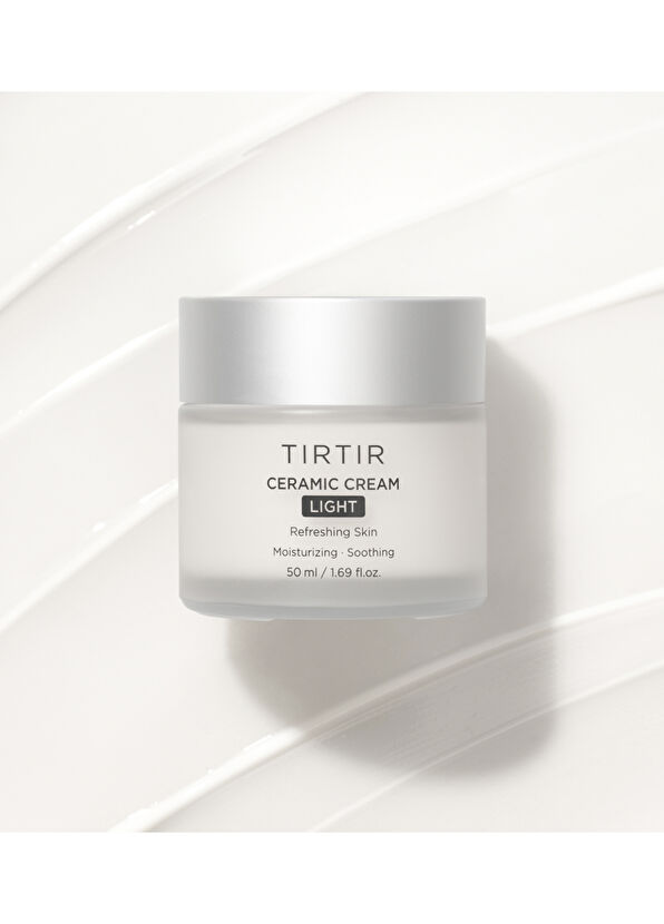 Tırtır Ceramic Cream Light Nemlendirici ve Geniş Gözenek Önleyici Hafif Dokulu Seramidli Yüz Kremi 50 ml - 2
