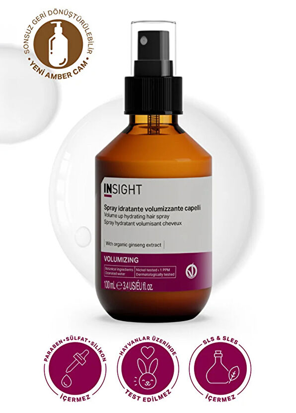 Insight Volumizing Hacim Veren Saç Spreyi 100 ml - 2