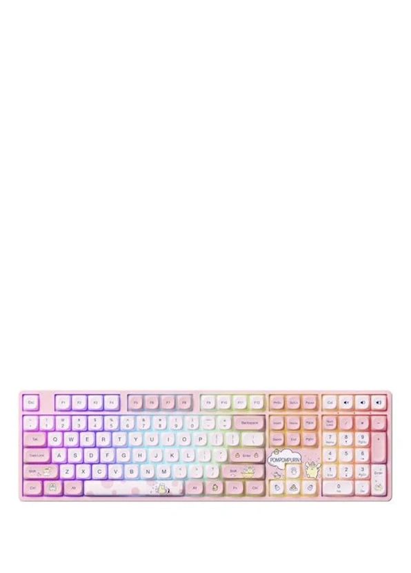 Akko Pompompurin 5108B Plus RGB Kablosuz Hotswap Mekanik Pembe Gaming Klavye - 2