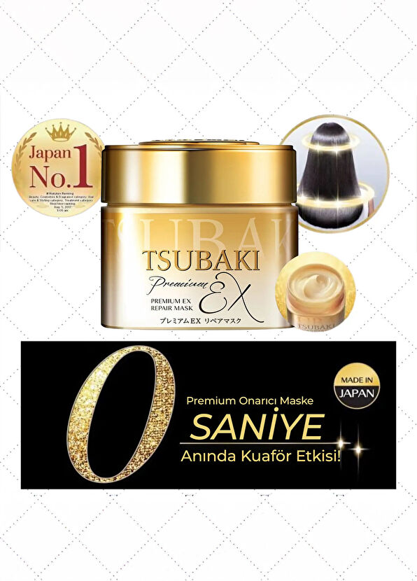 Tsubaki Premium Ex Repair Mask Onarıcı Saç Maskesi 180 g - 4