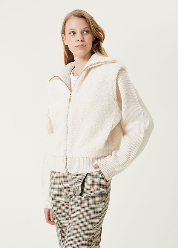 Beymen Club Ekru Triko Garnili Ceket - 1