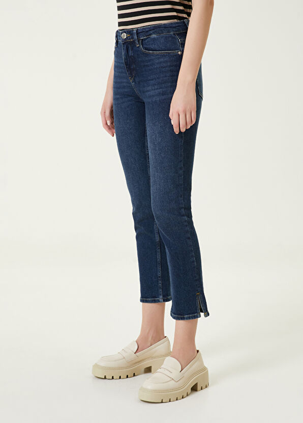 Beymen Club Koyu Mavi Straight Jean Pantolon - 2