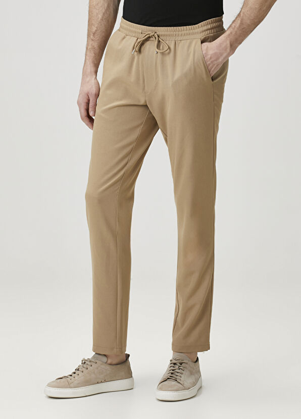 Beymen Club Dark Beige Waist Corded Trousers - 2