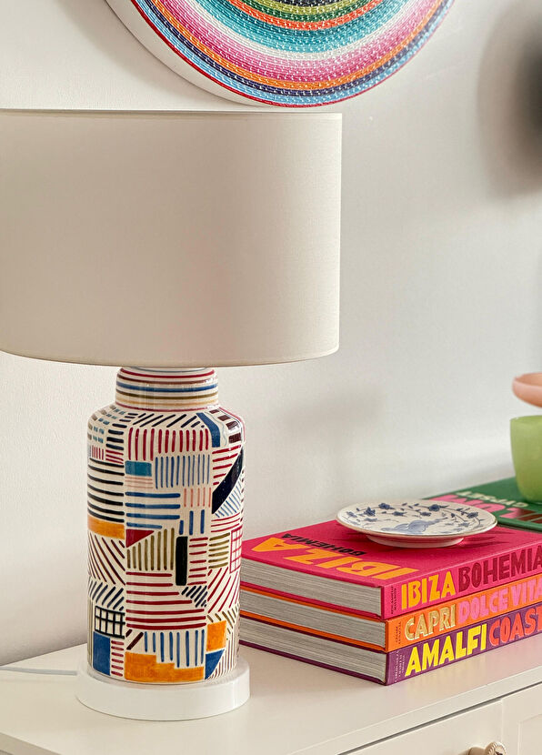 Tags Design Lyon Seramik El Yapımı Abajur - 2