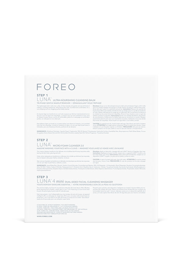 Foreo Swedish Skincare Essentials Luna 4 Mini Set - 3