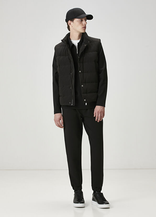 Beymen Club Siyah Beli Kordonlu Jogger Eşofman Altı - 1