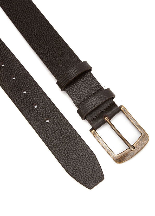 Beymen Club Brown Men's Leather Belt - 2