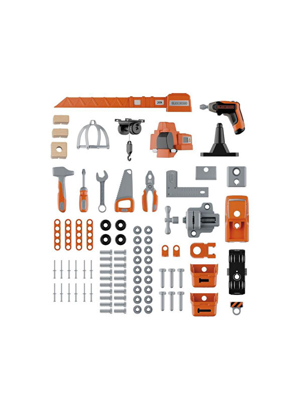 Smoby Black & Decker Vinçli Çalışma Tezgahı Seti 360741 - 2