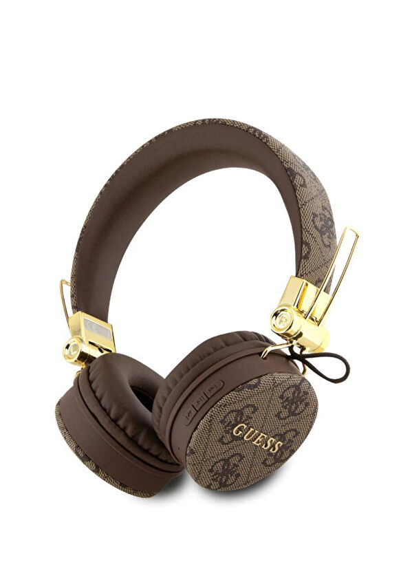 Guess Metal Logolu 4G Desenli Kulak Üstü Bluetooth 5.3 Kulaklık  - 1
