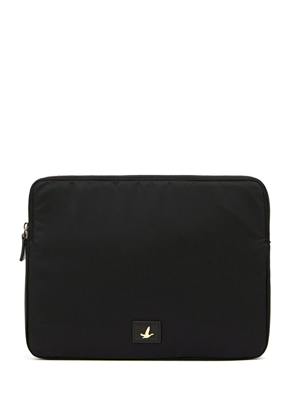 Beymen Club Siyah Logo Detaylı Laptop Kılıfı - 1