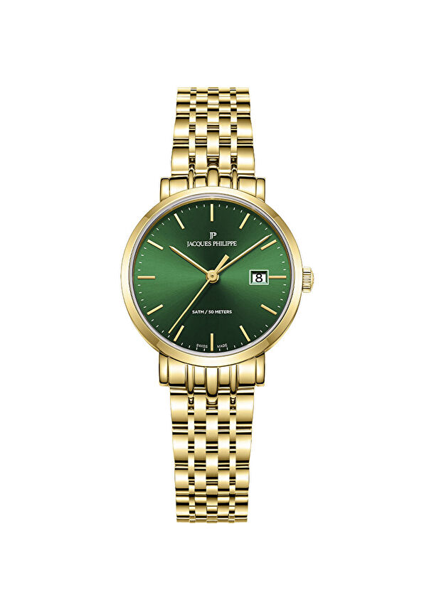 Jacques Philippe JPQLS9423X4 Altın Rengi Çelik Kadın Kol Saati - 1