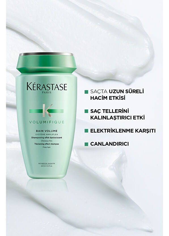 Kerastase Volumifique Bain İnce Telli Saçlar İçin Hacim Şampuanı 250 ml - 4