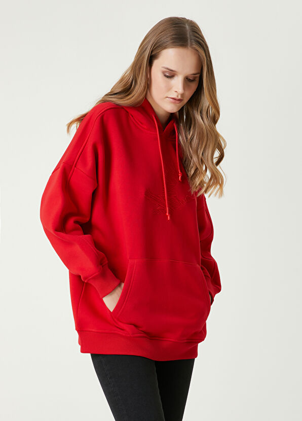 Red Hoodie Beymen Club Red Hoodie - 4