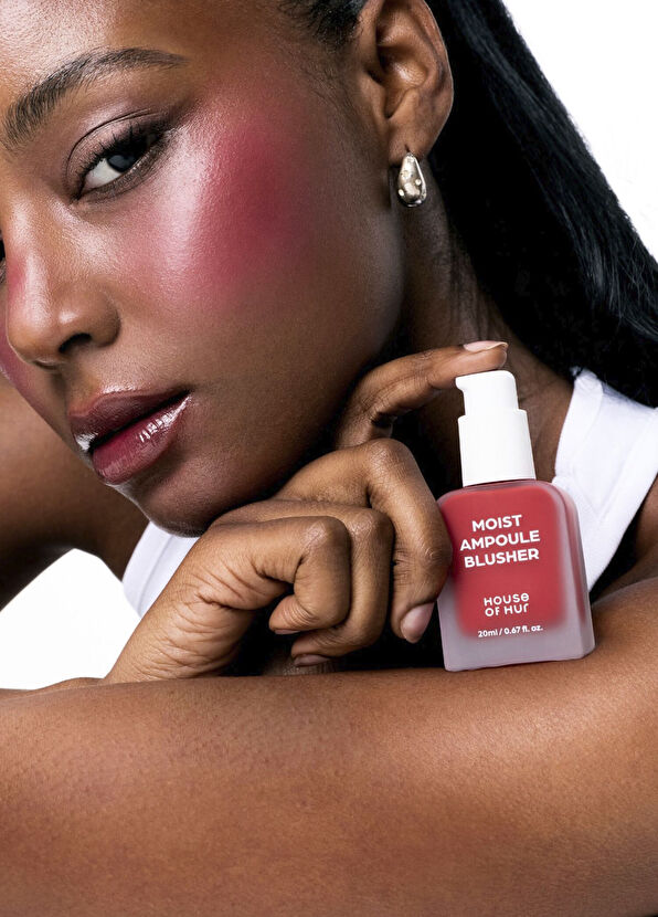 House Of Hur Moist Ampoule Blusher #02 Deep Plum Blush 20 ml - 2