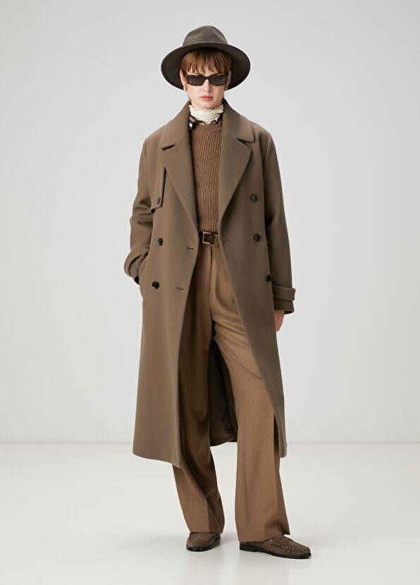 Beymen Club Açık Kahverengi Kolsuz Yün Kazak - 2