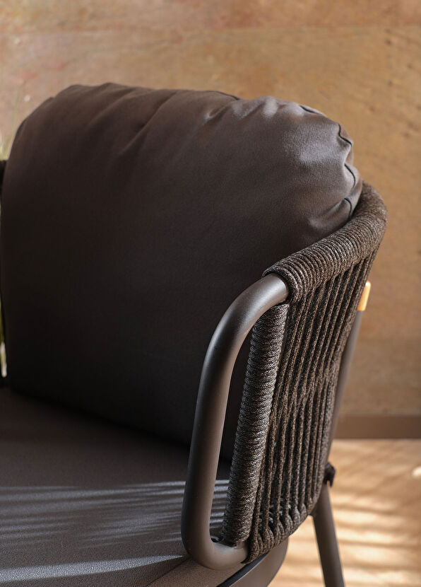 Sürton Ban Siyah İroko Bahçe Masa Takımı - 2