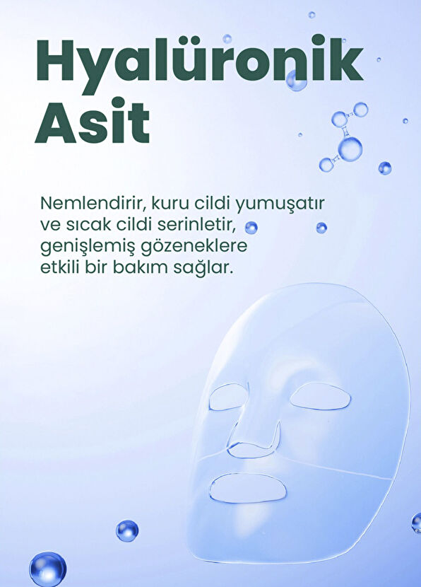 Dermal Vitamin Kolajen Hiyalüronik Asit Özlü Hydrojel Şeffaflaşan Eriyen 3^lü Yüz Maskesi 34 gr - 3
