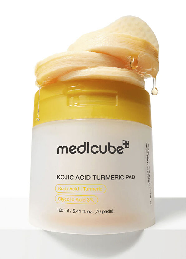 Medicube Kojic Acid Turmeric Pad Skin Tone Equalizing Tonic Pad 160 ml - 2