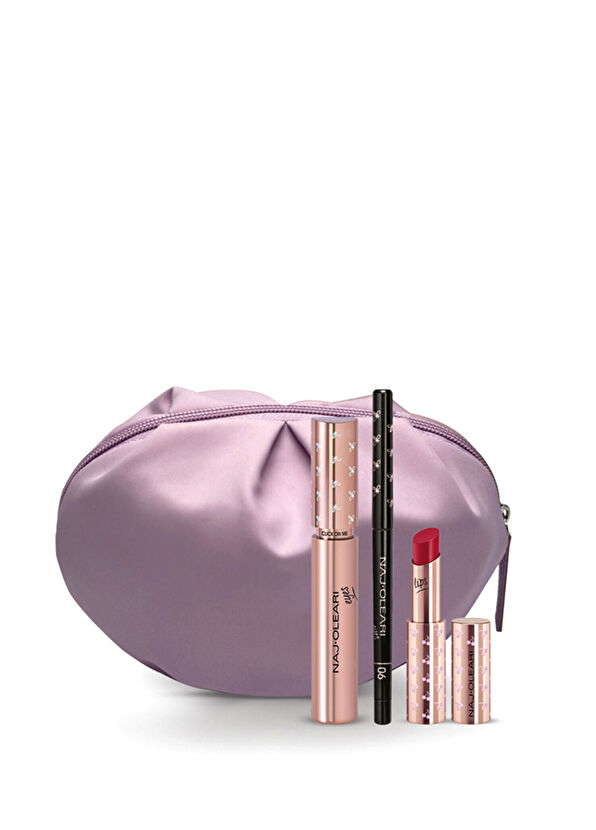 Naj Oleari Sweet Cupcake Makeup Kit Makeup Set with Bag - 1