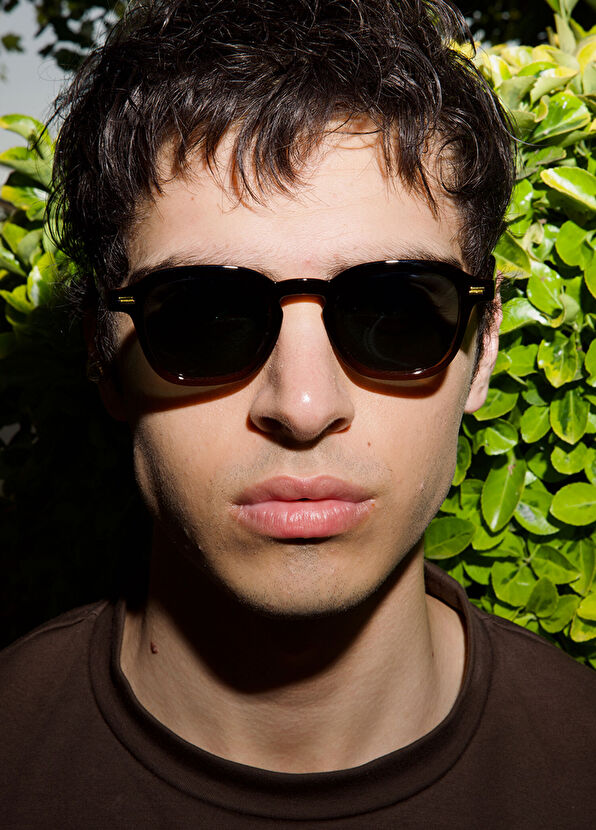 Full Moon Kahverengi Unisex Güneş Gözlüğü - Görsel 4