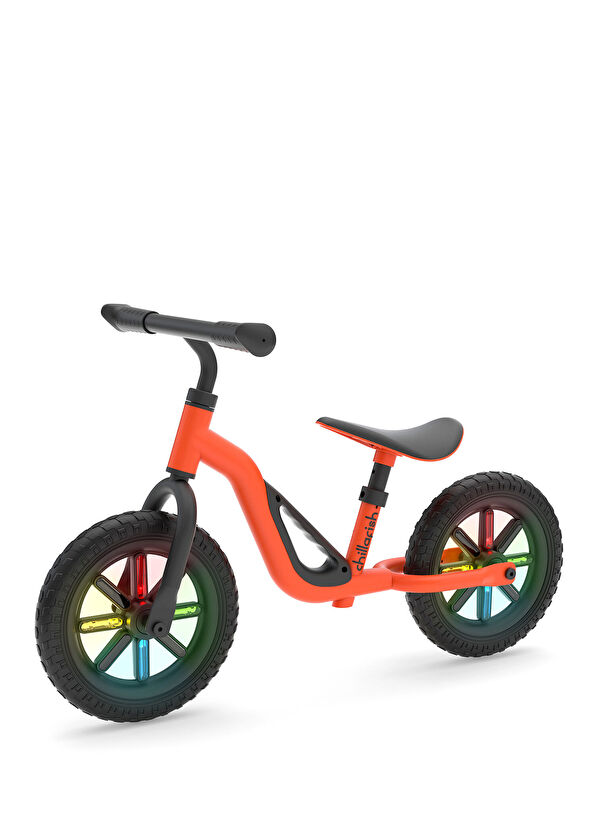 Chillafish Charlie Glow Turuncu Işıklı 2 Tekerlekli 18-48 Ay Çocuk Denge Bisikleti - 1
