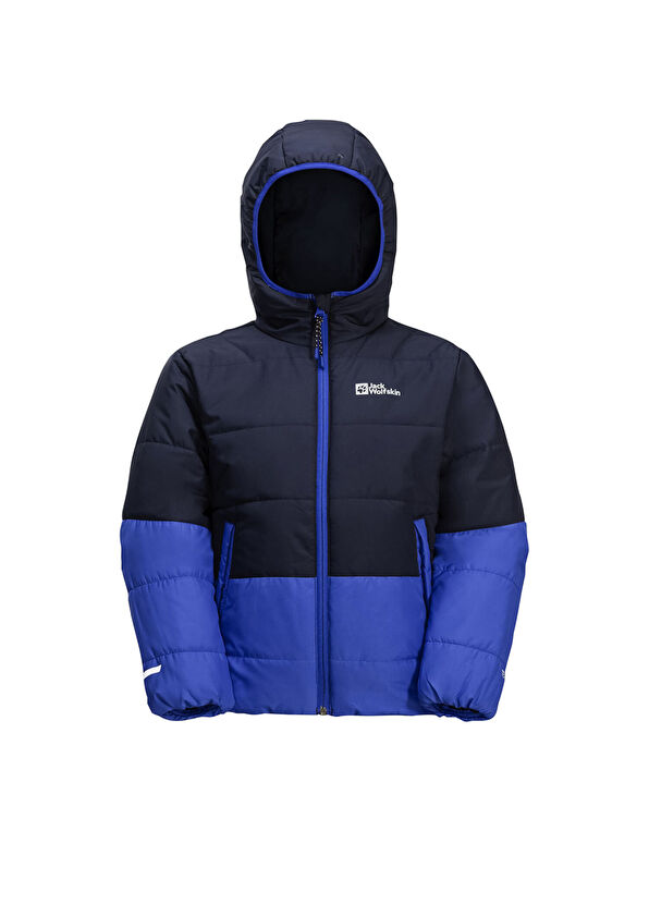 Jack Wolfskin Two Hills İns Jacket Lacivert Unisex Çocuk Mont - 2