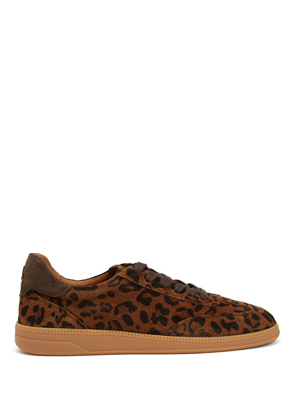 Beymen Club Leopar Kadın Deri Sneaker - 1