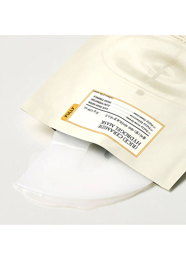 Fully Rice Ceramide Hydrogel Pirinç Özlü Yoğun Nemlendirici 4'lü Hidrojel Maske - 4