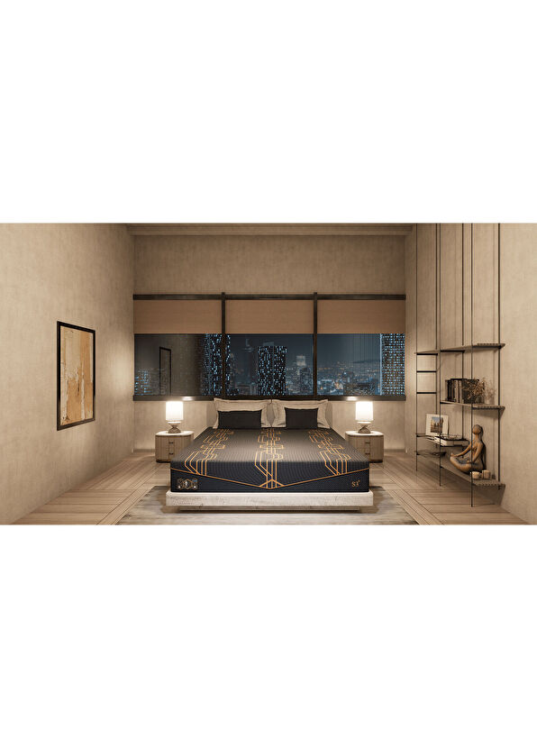 Quarest S3 Hybrid Desenli Visco Yatak - 2